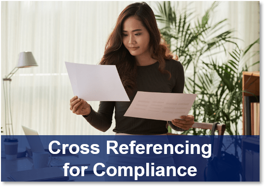 Cross-referencing for Compliance
