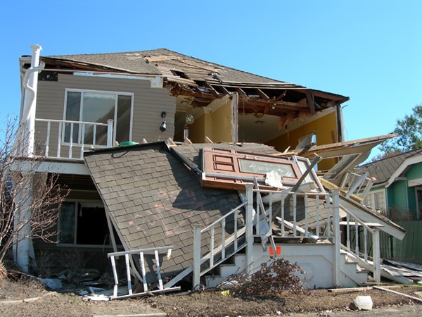 Image of a Damaged Home